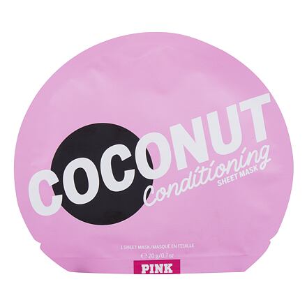 Pink Coconut Conditioning Sheet Mask vyživující plátýnková maska s kokosem pro ženy