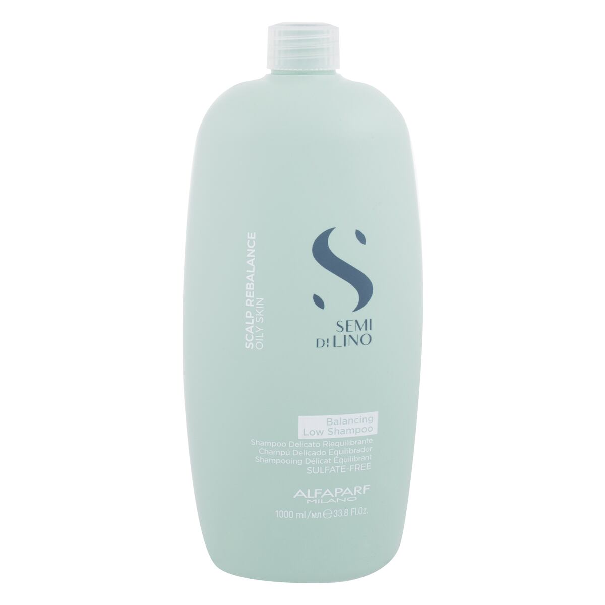 ALFAPARF MILANO Semi Di Lino Balancing Low Shampoo šampon pro mastné vlasy a pokožku hlavy 1000 ml pro ženy