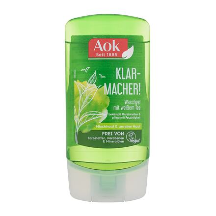 Aok Clear-Maker! čisticí gel s bílým čajem pro smíšenou a problematickou pleť 150 ml pro ženy