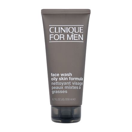 Clinique For Men Oil Control Face Wash čisticí gel na normální pleť 200 ml pro muže