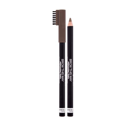 Rimmel London Brow This Way Professional Pencil tužka na obočí 1.4 g odstín 006 brunette