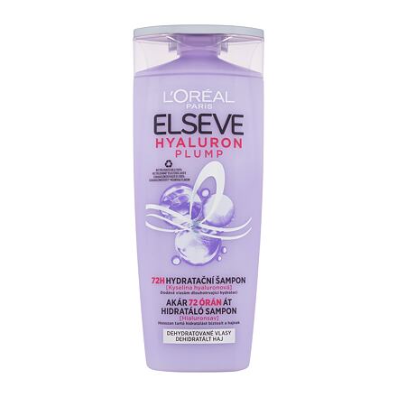 L'Oréal Paris Elseve Hyaluron Plump Moisture Shampoo hydratační šampon s kyselinou hyaluronovou 250 ml pro ženy