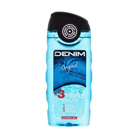 Denim Original Triple Vitality energizující sprchový gel 250 ml pro muže