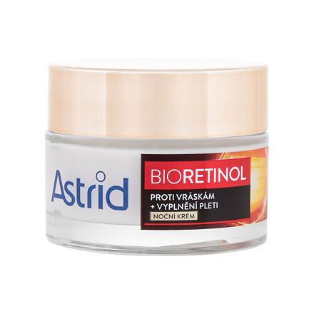 Astrid Bioretinol Night Cream noční pleťový krém proti vráskám 50 ml pro ženy