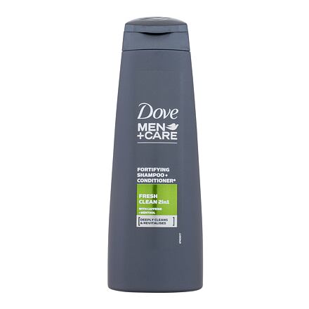 Dove Men + Care Fresh Clean 2in1 osvěžující šampon a kondicionér 2v1 250 ml pro muže