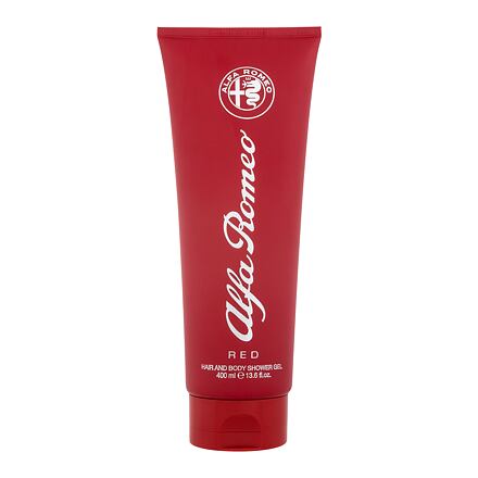 Alfa Romeo Red sprchový gel na tělo a vlasy 400 ml pro muže