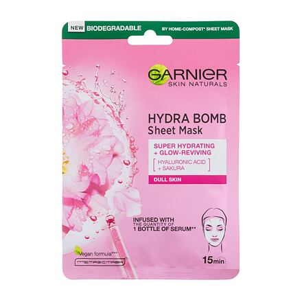 Garnier Skin Naturals Hydra Bomb Sakura hydratační pleťová maska pro ženy