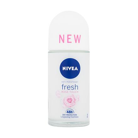 Nivea Rose Touch Fresh deodorant roll-on antiperspirant 50 ml pro ženy