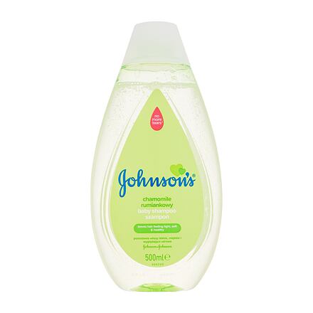 Johnson´s Baby Shampoo Chamomile jemný šampon s heřmánkem 500 ml pro děti
