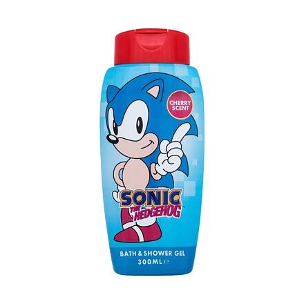 Sonic The Hedgehog Bath & Shower Gel sprchový gel s višňovou vůní 300 ml pro děti