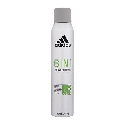Adidas 6 In 1 48H Anti-Perspirant deospray antiperspirant 200 ml pro muže