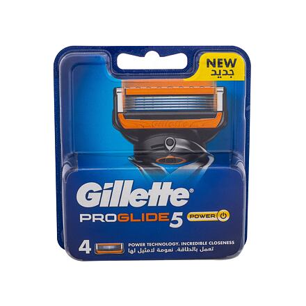 Gillette ProGlide Power náhradní břit 4 ks pro muže