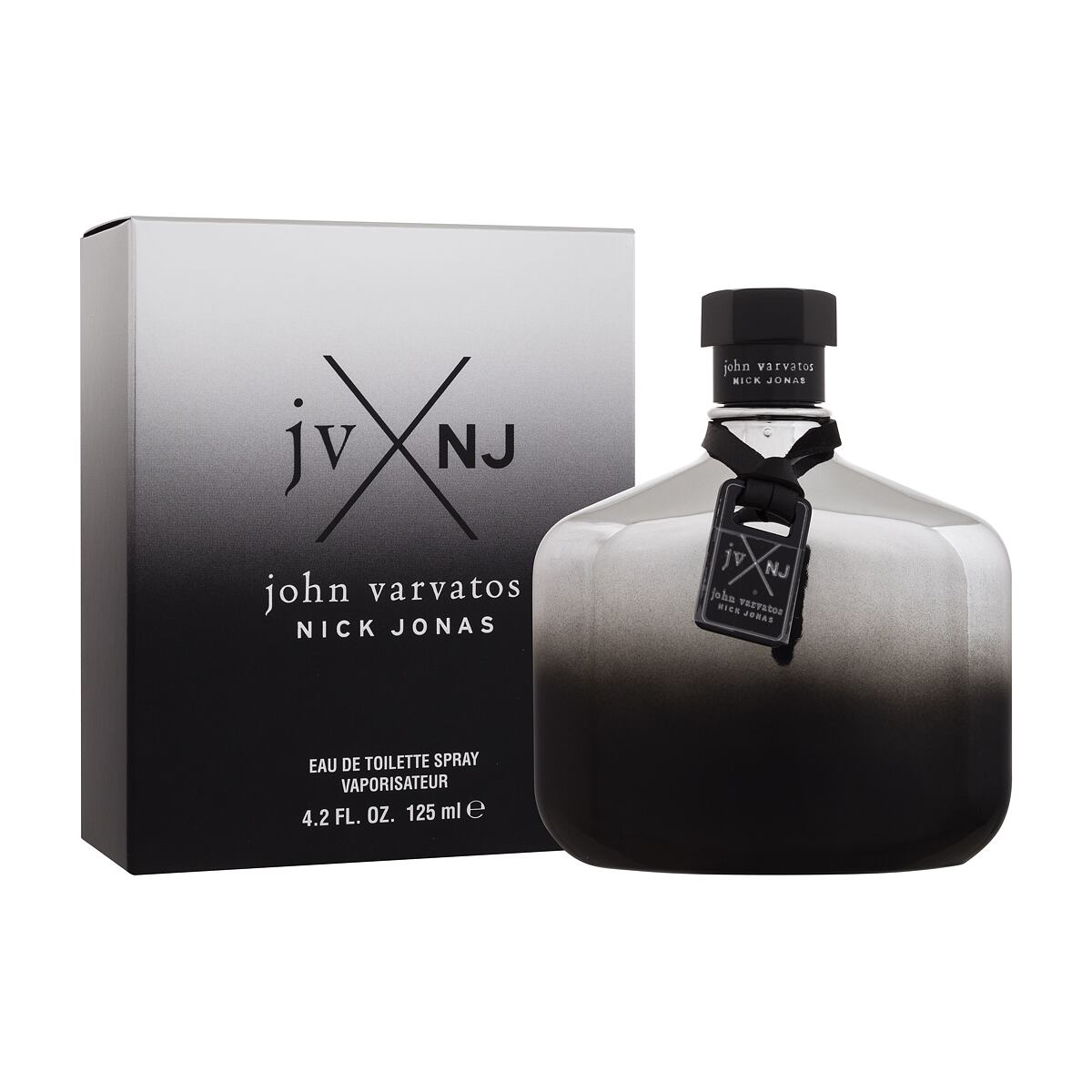 John Varvatos JV x NJ Silver 125 ml toaletní voda pro muže