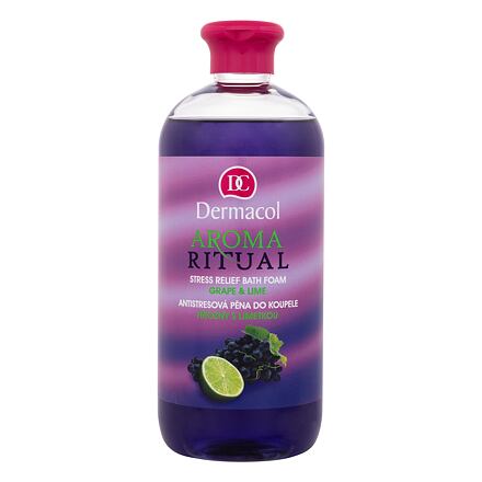 Dermacol Aroma Ritual Grape & Lime zvláčňující pěna do koupele 500 ml 500 ml pre ženy