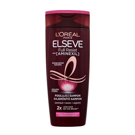 L'Oréal Paris Elseve Full Resist Aminexil Strengthening Shampoo posilující šampon pro slabé a vypadávající vlasy 250 ml pro ženy