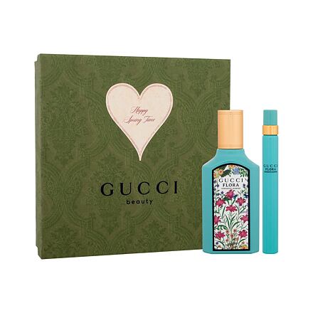 Gucci Flora Gorgeous Jasmine : EDP 50 ml + EDP 10 ml pro ženy