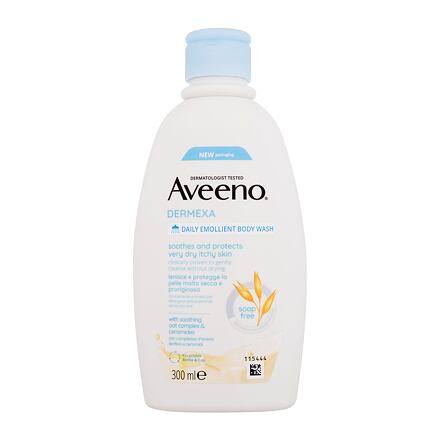 Aveeno Dermexa Daily Emollient Body Wash zklidňující a ochranný sprchový gel pro velmi suchou a svědivou pokožku 300 ml unisex
