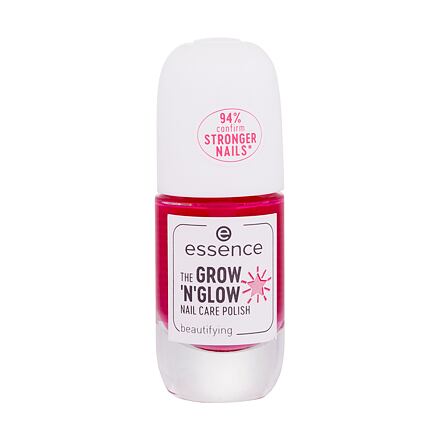 Essence The Grow'N'Glow Nail Care Polish vyživující a ochranný lak na nehty 8 ml