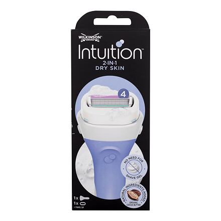 Wilkinson Sword Intuition Dry Skin holicí strojek s integrovaným mýdlovým kondicionérem pro ženy