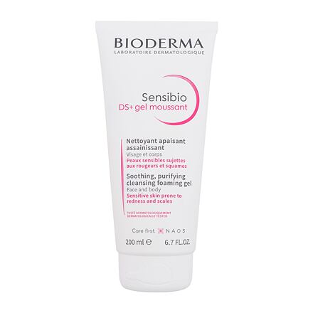 BIODERMA Sensibio DS+ Cleansing Gel čisticí gel pro podrážděnou pleť 200 ml 200 ml pre ženy