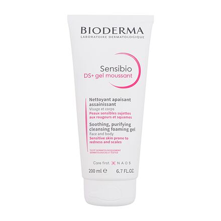 BIODERMA Sensibio DS+ Cleansing Gel čisticí gel pro podrážděnou pleť 200 ml pro ženy