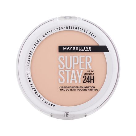 Maybelline Superstay 24H Hybrid Powder-Foundation zmatňující pudrový make-up 9 g odstín 06