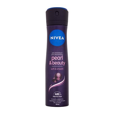 Nivea Pearl & Beauty Black 48H deospray antiperspirant 150 ml pro ženy