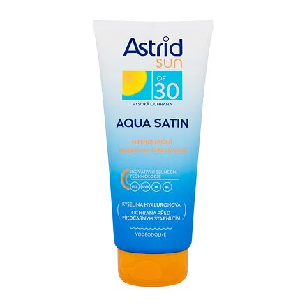 Astrid Sun Aqua Satin Moisturizing Milk SPF30 voděodolné hydratační mléko na opalování 200 ml