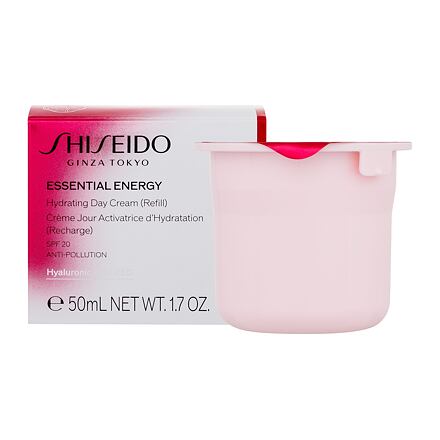 Shiseido Essential Energy Hydrating Day Cream SPF20 hydratační denní pleťový krém s uv ochranou náplň 50 ml pro ženy