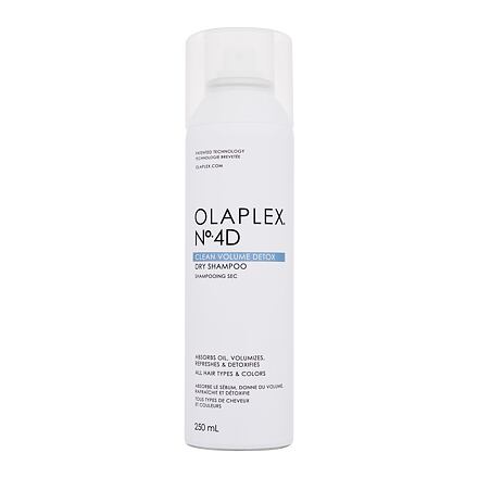 Olaplex Clean Volume Detox Dry Shampoo N°.4D detoxikační suchý šampon na vlasy 250 ml pro ženy