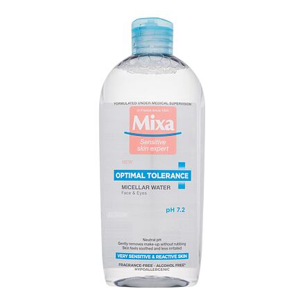 Mixa Optimal Tolerance hypoalergenní micelární voda pro zklidnění citlivé pleti 400 ml pro ženy