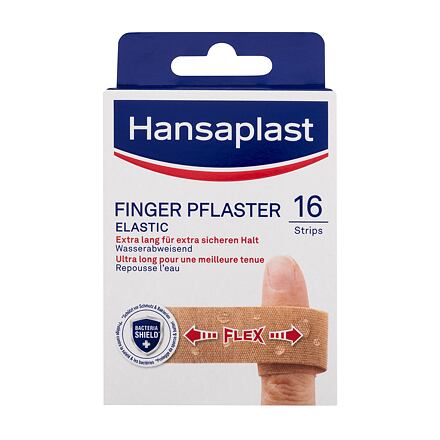 Hansaplast Finger Strips Elastic voděodolné náplasti na prsty 16 ks