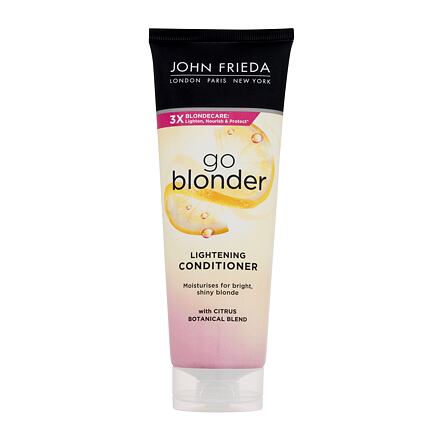 John Frieda Sheer Blonde Go Blonder kondicionér pro zesvětlení blond vlasů 250 ml pro ženy