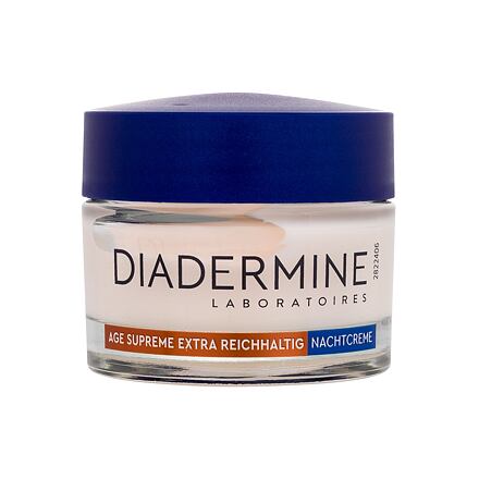 Diadermine Age Supreme Extra Rich Revitalizing Night Cream vyživující a obnovující noční pleťový krém 50 ml pro ženy