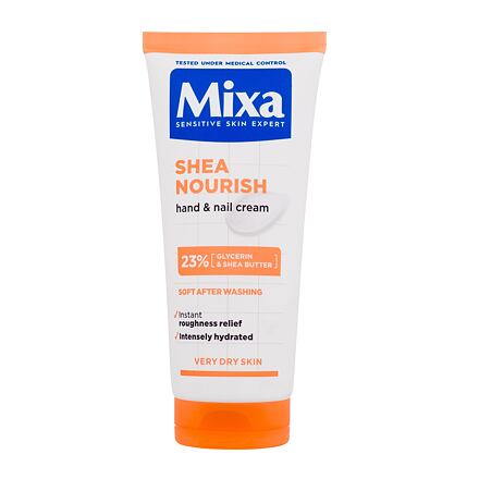 Mixa Shea Nourish Hand & Nail Cream vyživující krém na ruce 100 ml unisex