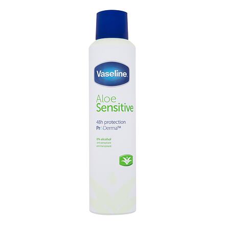 Vaseline Aloe Sensitive antiperspirant pro citlivou pokožku 250 ml pro ženy