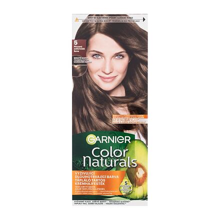 Garnier Color Naturals permanentní barva na vlasy s vyživujícími oleji 40 ml odstín 5 Natural Light Brown pro ženy