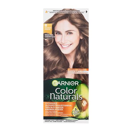 Garnier Color Naturals permanentní barva na vlasy s vyživujícími oleji 40 ml odstín 6 Dark Blonde pro ženy
