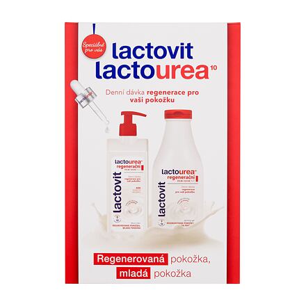 Lactovit LactoUrea Regenerating : tělové mléko Lactourea Regenerating Body Milk 400 ml + sprchový gel Lactourea Regenerating Shower Gel 500 ml pro ženy
