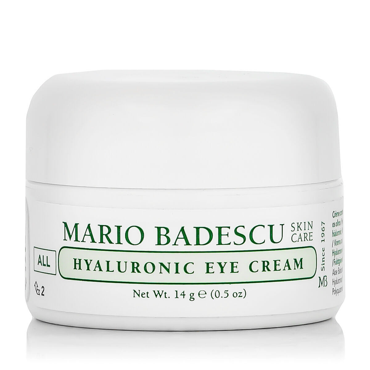 Mario Badescu Hyaluronic Eye Cream oční krém proti vráskám, otokům a tmavým kruhům 14 g 14 g pre ženy