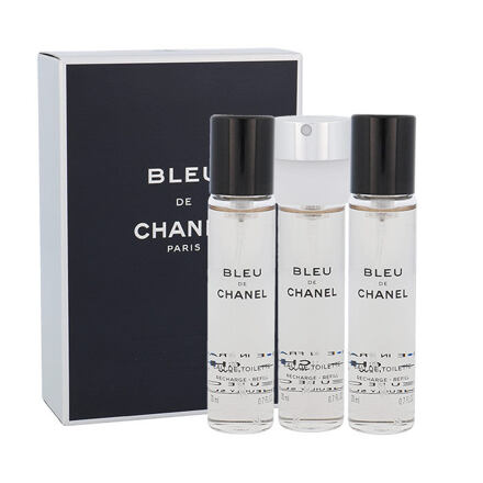 Chanel Bleu de Chanel 3x20 ml toaletní voda náplň pro muže