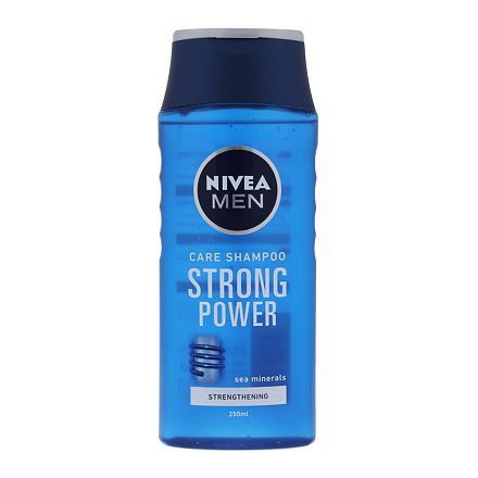 Nivea Men Strong Power posilující šampon s mořskými minerály 250 ml pro muže