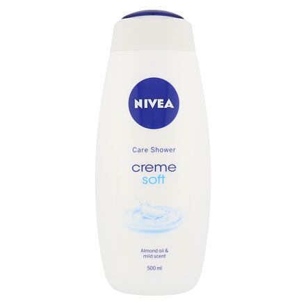 Nivea Creme Soft pečující sprchový gel s mandlovým olejem 500 ml pro ženy