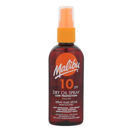 Malibu Dry Oil Spray SPF10 voděodolný sprej na opalování 100 ml