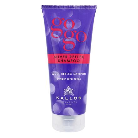 Kallos Cosmetics Gogo Silver Reflex šampon pro šedivé vlasy 200 ml pro ženy