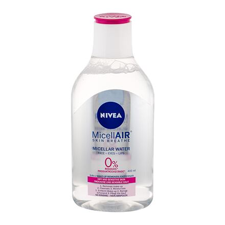 Nivea MicellAIR® micelární voda 3 v 1 pro suchou a citlivou pleť 400 ml pro ženy