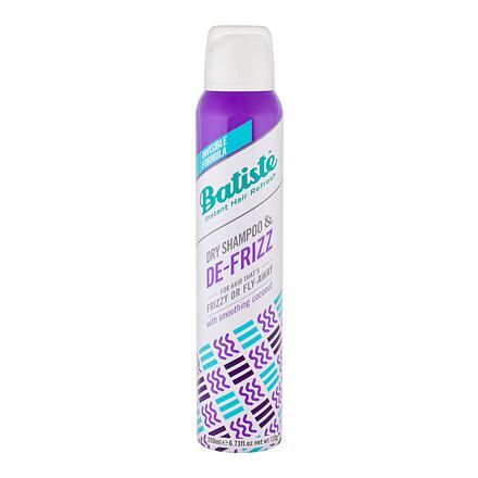 Batiste De-Frizz suchý šampon pro zacuchané a nepoddajné vlasy 200 ml pro ženy