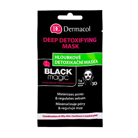 Dermacol Black Magic hloubkově detoxikační pleťová maska pro ženy