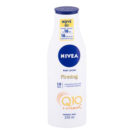 Nivea Q10 + Vitamin C Firming zpevňující tělové mléko pro normální pokožku 250 ml pro ženy