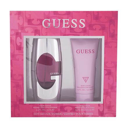 GUESS Guess For Women sada parfémovaná voda 75 ml + tělové mléko 100 ml pro ženy